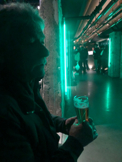 Green is the color at Heineken
